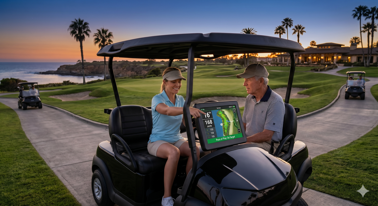 How Golf Cart GPS Systems are Changing the Pace of Play at Top Resorts. How Golf Cart GPS Systems are Changing the Pace of Play at Top Resorts.