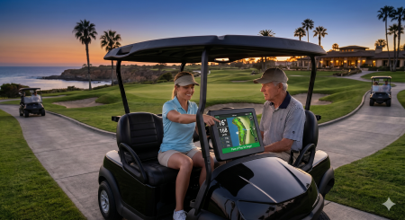 How Golf Cart GPS Systems are Changing the Pace of Play at Top Resorts.
