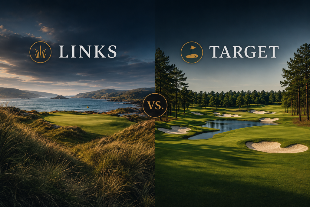 The Tale of Two Turfs: Mastering the Surface to Conquer the Globe Tale of two turfs - Links vs Target golf