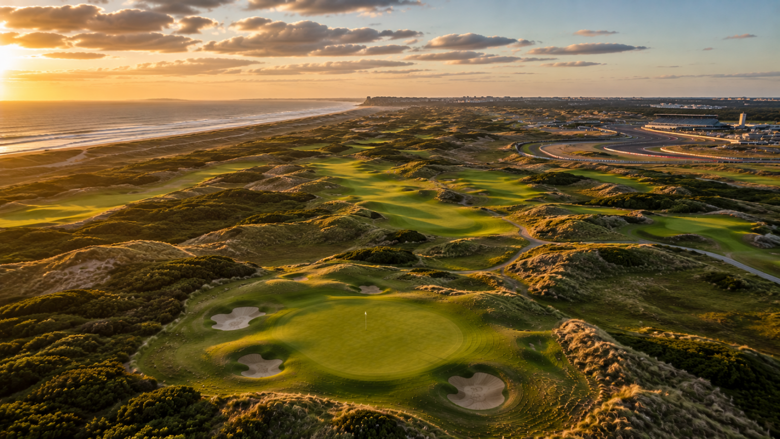 Kennemer Golf and Country Club near Zandvoort in the Netherlands, with classic dune-land fairways close to the North Sea coast