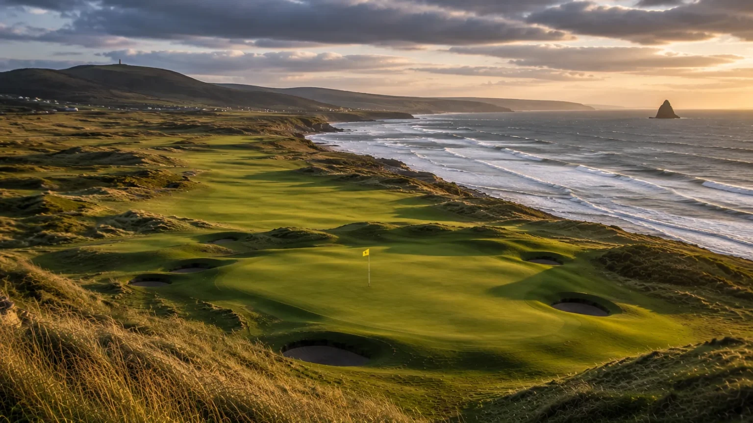 Ballyliffin Golf Club Glashedy Links in County Donegal, Ireland