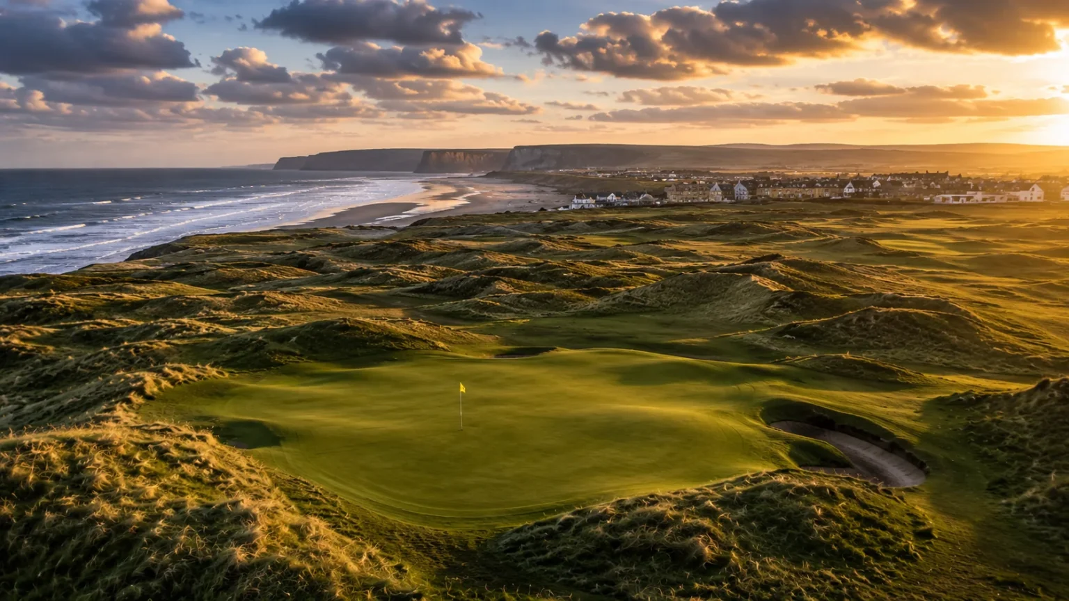 Lahinch Old Course Lahinch Old Course beside Liscannor Bay on the Atlantic coast of County Clare, Ireland