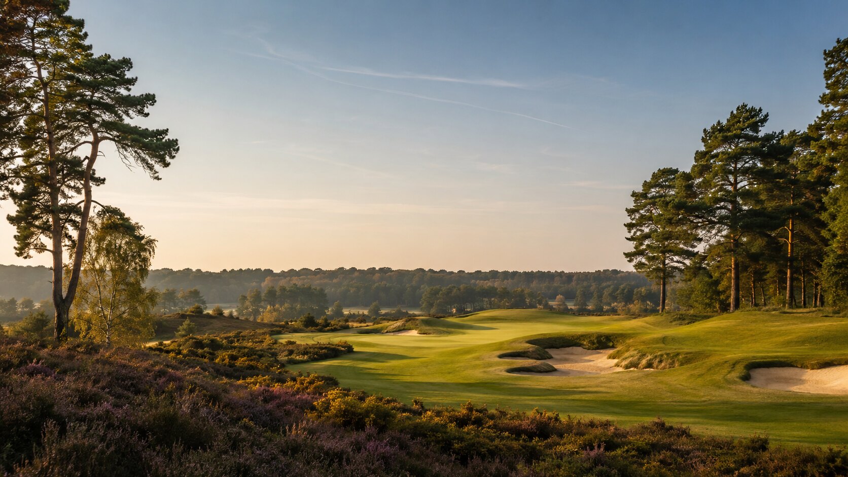 Surrey heathland golf context