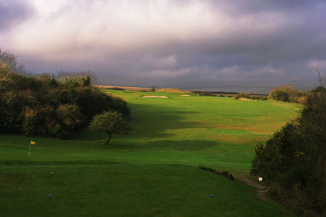 Came Down Golf Club downland course near Dorchester in Dorset