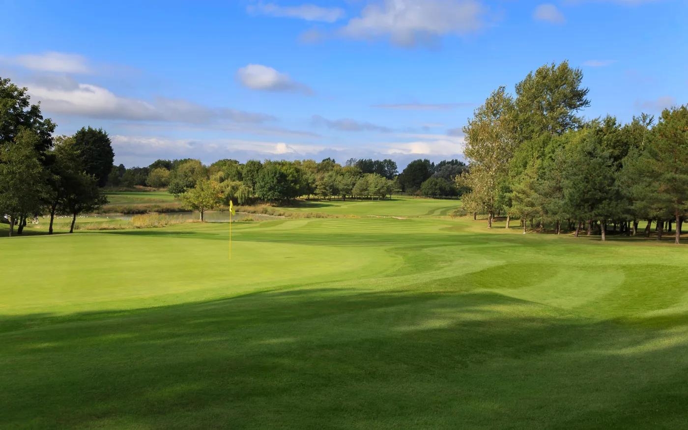 Chipping Sodbury Golf Club parkland course at the foot of the Cotswolds