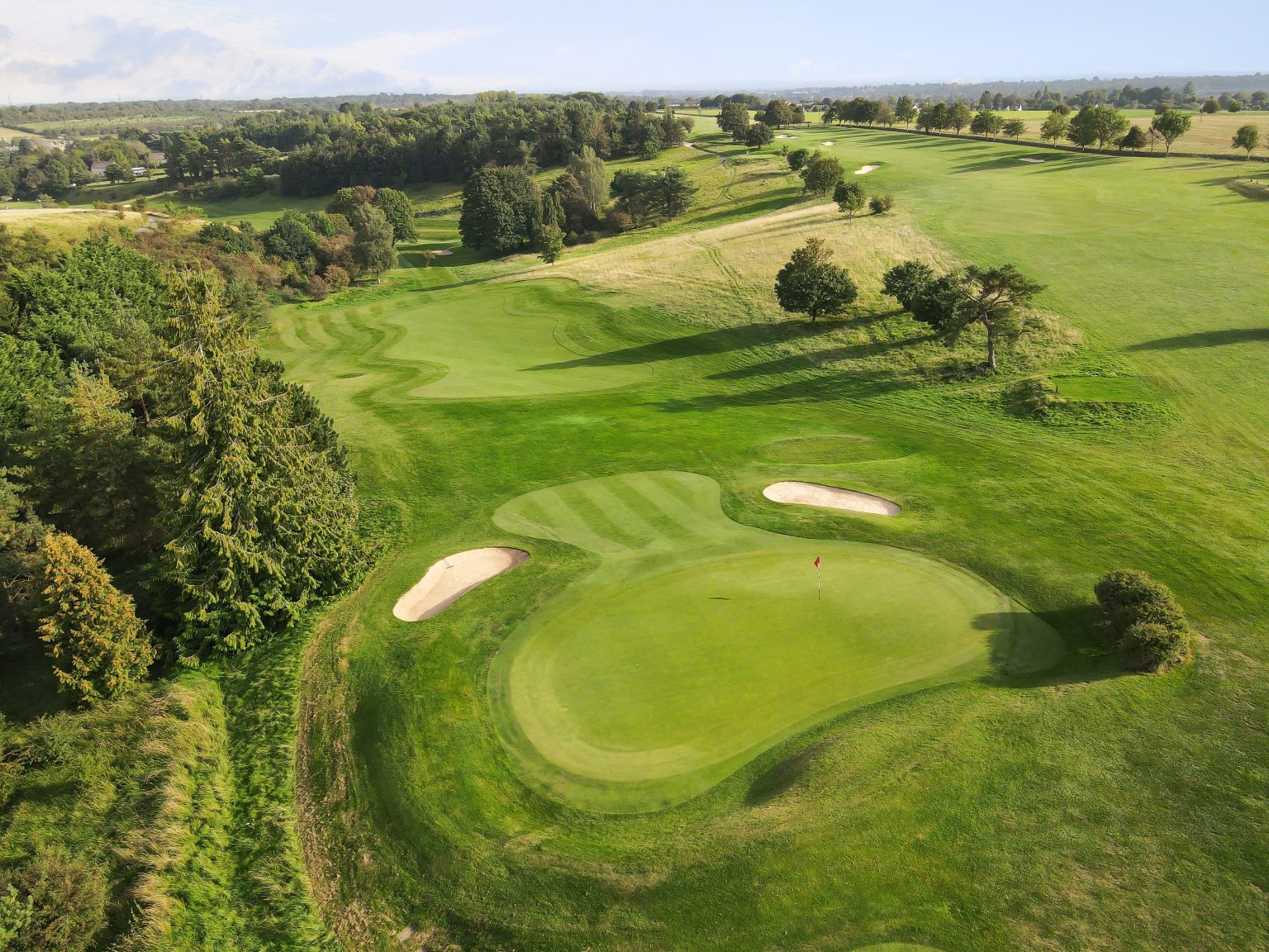 Cirencester Golf Club course at Bagendon in Gloucestershire