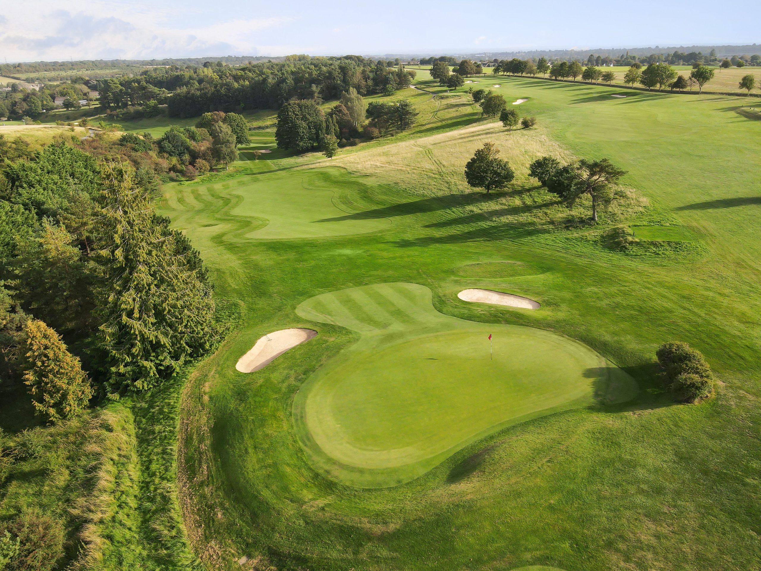 Cirencester Golf Club course at Bagendon in Gloucestershire
