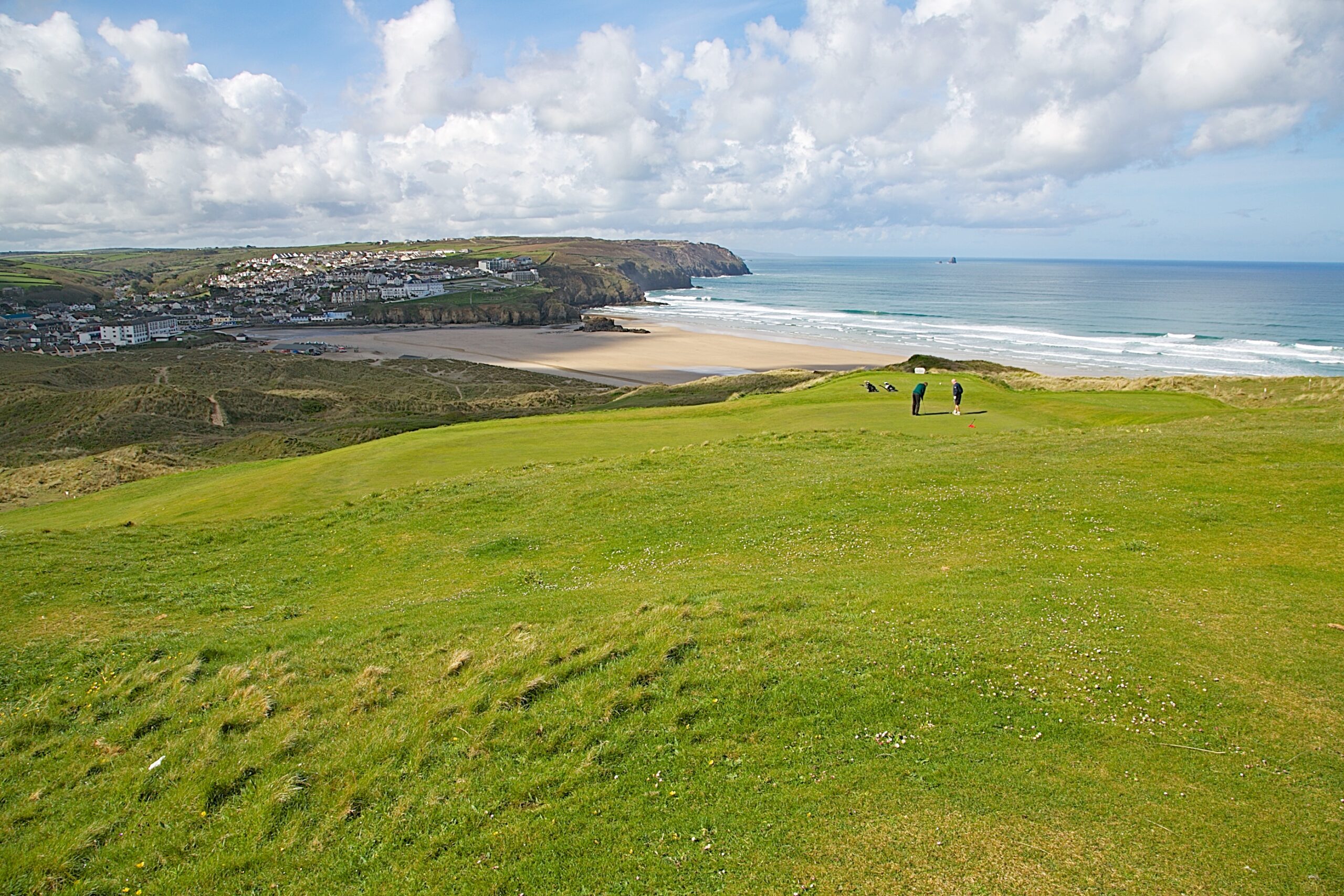 Perranporth Golf Club course