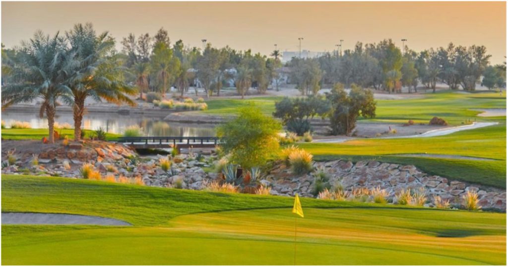 Riyadh Golf Club fairways in Saudi Arabia